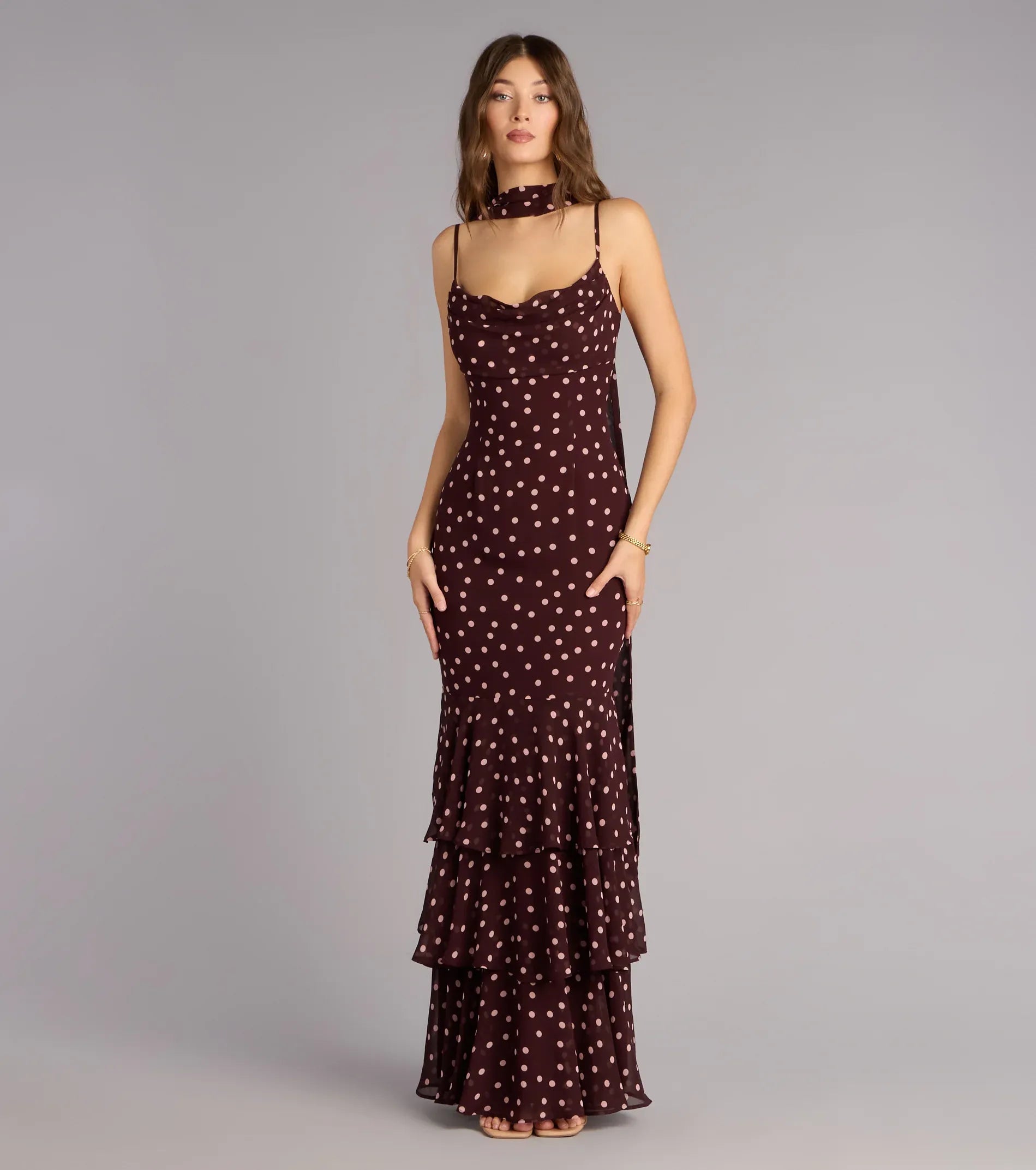 Black Beaded Sweetheart Cutout Back High Slit Mermaid Maxi Prom Dress