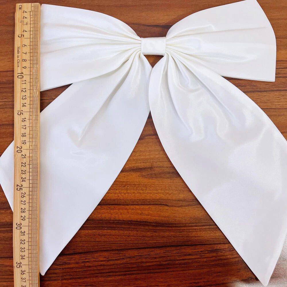 Detachable Bow For Wedding Dresses Bridal Big Bow With Satin Ribbon
