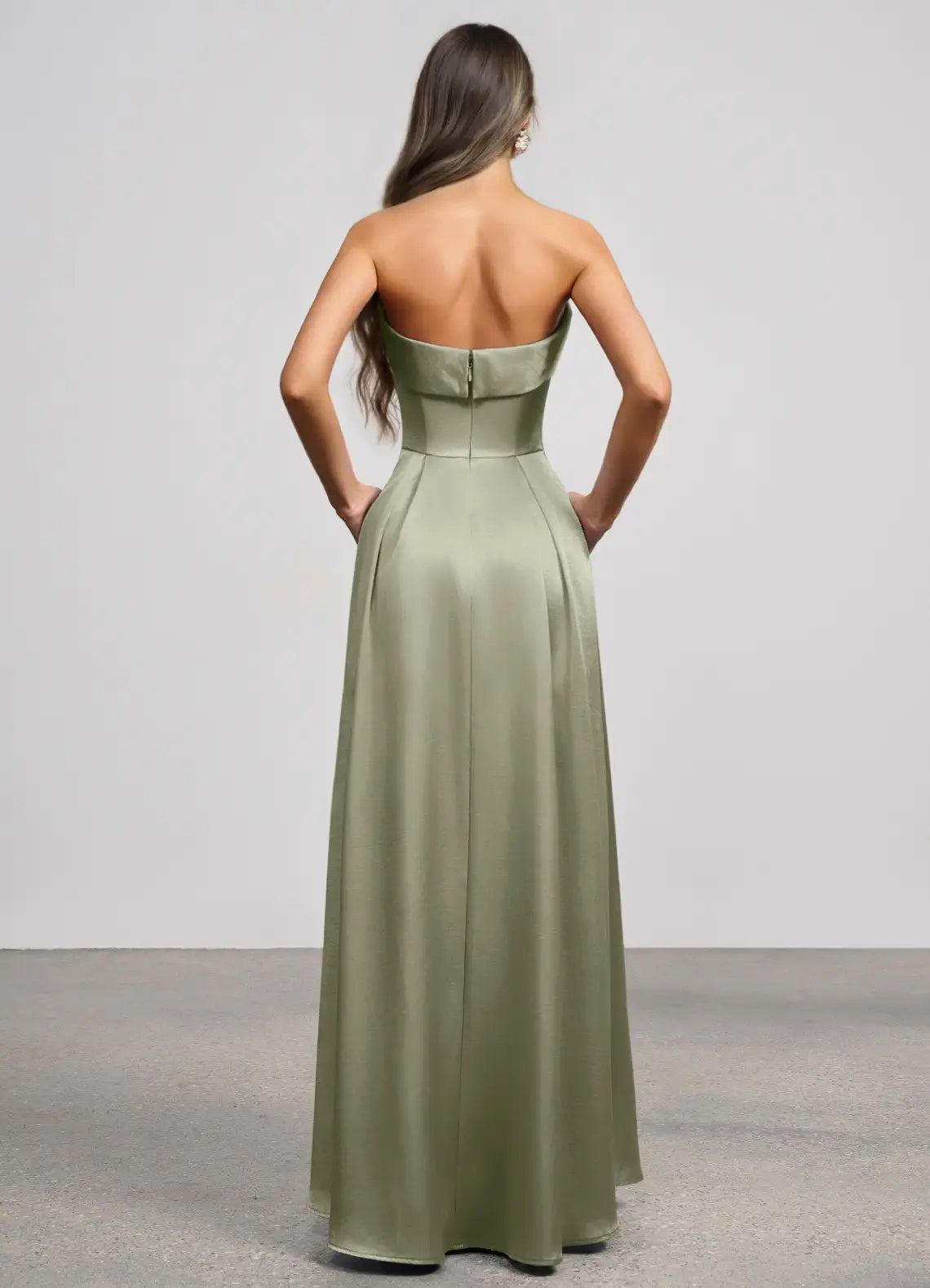 Black Convertible Off Shoulder Spaghetti Strap Slit Mermaid Maxi Wedding Guest Dress（副本）